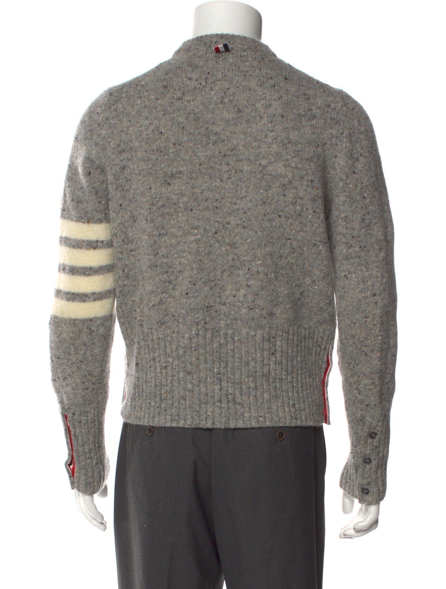 Thom Browne 4-Bar Wool Pullover Wool Pullover